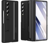 Hard Cover For Samsung Galaxy Z Fold 3 4 5 6 Fold4 Case Pen Slot Hinge Glass Screen 360 Protection