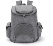 Breathable Dog Carrier Bag Portable Pet Outdoor Travel Backpack Reflective Carrier Bags for Cats French Bulldog Dog Accessories