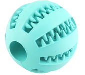 Dog Ball Toys for Small Dogs Interactive Elasticity Puppy Chew Toy Tooth Cleaning Rubber Food Ball Toy Pet Stuff Accessories