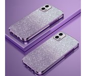Moda Polvo Flash Galvanoplastia Carcasa Funda Aplicable Motorola G73, G53, G23, G13, G82, G52, G62, G42, G32, G22, G60, G50, G30