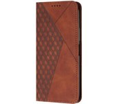 Carcasa de color sólido de negocios retro para Xiaomi redmi turbo3 9a 9at 9i textura de piel en forma de diamante carcasa de tel