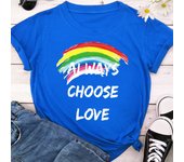Women T-Shirt Printed O-Neck Casual Short Sleeve Graphic Cute Tops B29