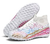Botas de fútbol de alta calidad para hombre, zapatos de fútbol, tacos TF/FG para niños, zapatillas de fútbol resistentes al desgaste, zapatos de entrenamiento de Futsal al aire libre