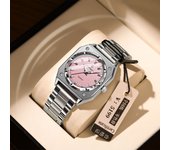 Nuevo reloj de mujer suizo reloj de mujer luminoso de lujo de moda