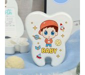 Creative Souvenirs Box Baby Teeth Save Collection box Baby Tooth Box Milk Teeth Organizer Deciduous Tooth Case Tooth Fairy Box