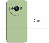 Funda para Xiaomi Redmi A3, Funda protectora trasera de silicona líquida a prueba de golpes de TPU Original para Xiaomi Redmi A3