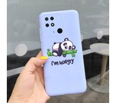 For Redmi 10C Case Redmi 10a Cover Couple Heart Cartoon Cute Cat Liquid Silicone Bumper On Xiaomi Redmi 10a Redmi10c NFC Cases