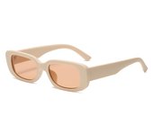 Nuevas gafas de sol retro con montura pequeña, gafas de sol de calle con montura de tinta rectangular europea y americana de moda para hombres y mujeres