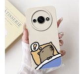 For Funda Xiaomi Redmi A3 Case 2024 Popular Flower Art Painted Soft Cover For Xiaomi Redmi A3 4G Shockproof Liquid Silicone Case