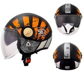 Cascos moto hombre Retro mujer aire libre coche electrico seguro Equipo Protector