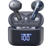 TOZO T21 Wireless Earbuds 5.3 Bluetooth Headphone Sem in Ear with Dual Mic Noise Cancelling IPX8 Waterproof Power Display