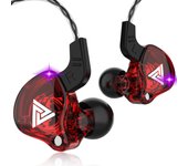 QKZ AK6 Copper Driver HiFi Wired Earphone with MIC Sport Running Headphones Bass Stereo Headset Music Earbuds fone de ouvido