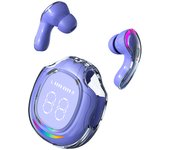 GREATWALL Newly Upgraded Colorful Lighting Wireless Bluetooth Headphones With LED Digital Display Of Battery Capacity