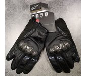 Guantes de motociclista todoterreno para carreras de motos, guantes de cuero PU anticaídas para bicicleta de montaña,