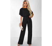 Mameluco women's wide leg cut, Palazzo pants, short sleeved hooded jumpsuit