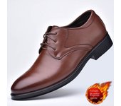 Zapatos De Cuero Para Hombre, Ropa Formal De Negocios, Zapatos De Hombre, Con Cordones, Zapatos Casuales Versátiles