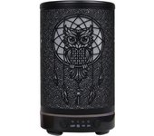 100ml Ultrasonic Humidifier Owl Pattern Cool Mist Essential Oil Aromatherapy Diffuser 7 Colors LED Light for Home Office Bedroom