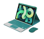 Tablet Case for Xiaomi Mi Pad 6 Pro 11 Inch Touchpad Backlit Keyboard with Mouse Dark Green