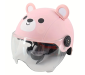 Casco de montar para niños, aspecto Adorable ajustable, ultraligero, absorbente de golpes, ABS, monopatín para niños pequeños, casco de seguridad para bicicleta para chico