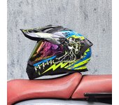 Cascos de moto mujer hombre aire libre trail rally seguro Equipo Protector