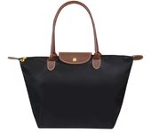 Women's nylon handbag, large capacity shoulder bag, raincoat, VIE, beach, shopping