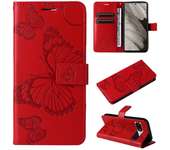 For Google Pixel 4 5 6 7 A 7a 6 7 8 Pro 8pro 4G 5G Gwkk3 Ghl1x G0dzq Butterfly Phone Housing Billetera Solapa