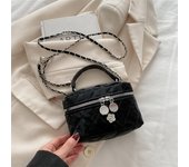 Xiaoxiangfeng Handbag, Ladies' 2025 New Diamond Grid Mini Handbag, High-End And Versatile Chain Shoulder Crossbody Bag