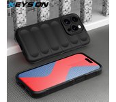 KEYSION Shockproof Case for iPhone 11 Pro Max XR XS Soft Silicone Anti-skid Phone Back Cover for iPhone SE 2022 2020 6s 7 8 Plus