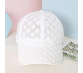 Gorras de béisbol de flores de encaje de verano para mujer, gorra Snapback de malla transpirable con diamantes de imitación de mariposa, gorra de Hip Hop, sombrero de sol a la moda, Gorras