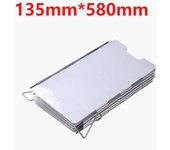 Folding Windshield Camping, Portable Gas Burner for Outdoor Picnic, Barbecue, Windproof Screen Protector, Kitchenware, Stove