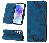 Carcasa De Soporte De Billetera Antiarascado Para Samsung Galaxy A33 A55 A73 5G Solapa Enchufable Carcasa De Teléfono Móvil