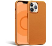 Luxury Leather Animation For Magsafe Magnetic Wireless Charging Case For iPhone 16 15 14 13 Pro Max Mini Plus Shockproof Cover