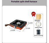Burk Bubic dining table outdoor gas portable propane butane 3200W camping picnic tea stove, TA stove