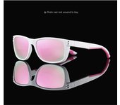 Nuevas gafas de sol polarizadas para correr con caja deportiva, las gafas de sol para hombres y mujeres son coloridas