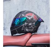 Casco moto modular hombre resistente viento mujer  trail aire libre carretera