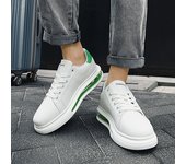 Zapatos blancos para hombre de primavera y verano, zapatos con colchón de aire que combinan con todo para estudiantes