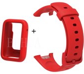 Watchband Sport Silicone Strap For Xiaomi Mi Band 7 Pro SmartWatch WristBand for Miband 7 Pro Bracelet Band Accessories + case