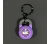 for Gym Lovers Barbell Gifts Workout Fiess Gift Silicone Weightlifting Weight Plate Keychain