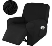 Funda de sofá reclinable impermeable, fundas de sofá de seda de leche antideslizantes para sala de estar, funda de sofá individual, fundas de sillón para el hogar
