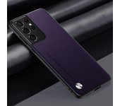 Funda de cuero PU de lujo para Samsung Galaxy S21 Ultra 5G, cubierta trasera de TPU, funda de teléfono de protección completa para Samsung S21 Ultra