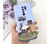 For Redmi 9 9C NFC 9A Case Liquid Silicone TPU Bumper Flower Jelly Women Fashion Coque Bumper For Xiaomi Redmi 9c Redmi9 Capas