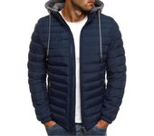 Chaquetas con capucha para hombre, abrigos masculinos, Otoño e Invierno