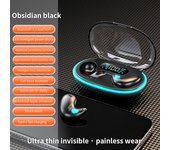 Bone Conduction Bluetooth 5.3 Ultra Small Invisible Headset HIFI Stereo Mini Wireless Sleep Earphone IPX5 For All Smartphones