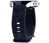 22mm Engraved Strap Samsung Galaxy 6Classic 7 6 5 4 20mm Silicone Sport Bracelet for Huawei Watch GT3 GT4Pro Watchband