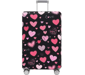 Funda de equipaje de tela elástica, Protector de maleta, funda antipolvo para equipaje, adecuada para maleta de 18-32 pulgadas, organizador de viaje