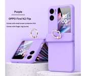 Magnética Bisagras Carcasa del teléfono móvil OPPO Find N2 Flip 5G Película de cáscara Todo incluido Funda protectora