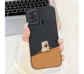 For Samsung Galaxy A21s Case A217 SM-A217F Cover Cute Panda Cartoon Camera Protection Soft Funda For Samsung A21s SM-A217F Coque