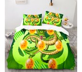 Quilt Cover Japan Anime D-Dragon Bedding Set Ball Z Goku Quilt Cover Pillowcases Otaku Single Double Children Adult Anime Lover Gift