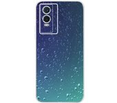 For Vivo Y76 5G 2021 Case Fundas Donut Butterfly Pattern Painting Etui Back Cover For Vivo Y76 Y 76 VIVOY76 5G Silicone Tpu Case