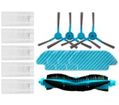 Roller Side Brush Hepa Filter Mop Cloth Replacement Parts for Cecotec Conga 1690 Pro Robotic Vacuum Cleaner Spare Parts A